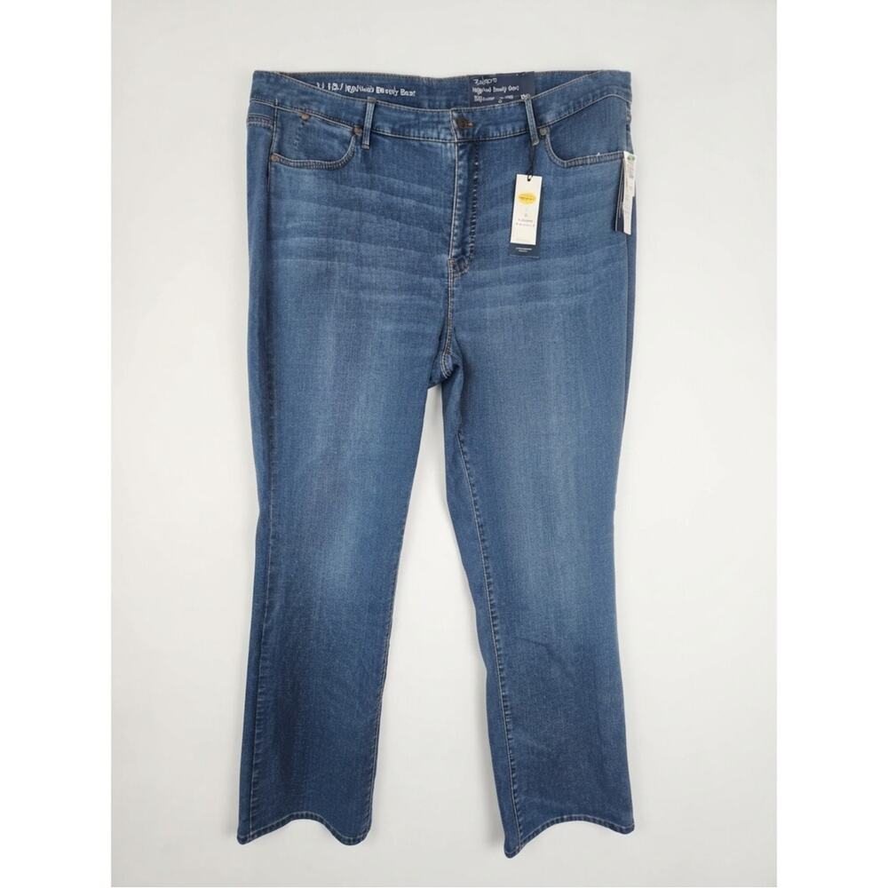 NEW Talbots 20W High Waist Barely Boot Flawless Jean Cotton Stretch Casual